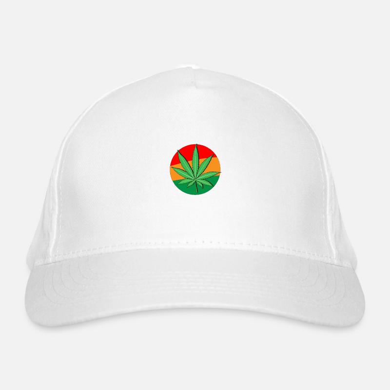 MARIJUANA EMBLEM Bio-Baseballkappe