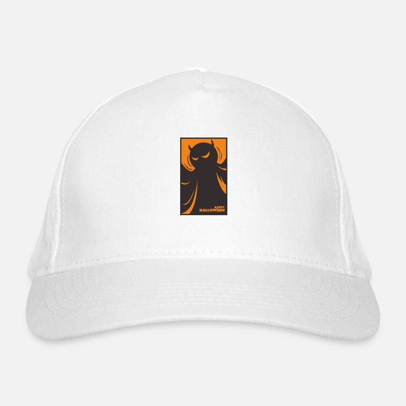 Happy Halloween ghost Organic Baseball Cap