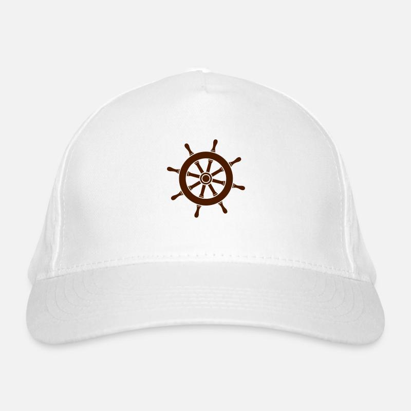 rudder wheel_3_a1 Organic Baseball Cap