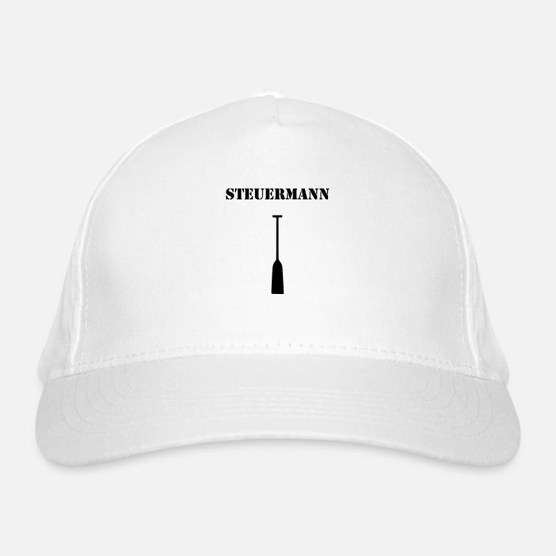 Steuermann Drachenboot Kapitän Steuern 1c Bio-Baseballkappe