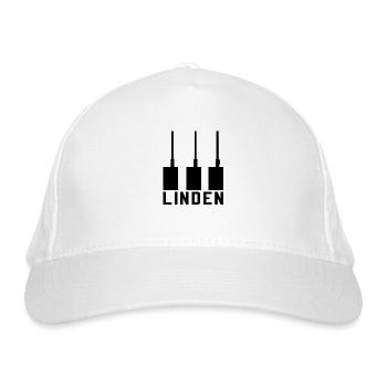 Ich liebe Hannover | Heimat Niedersachsen Geschenk - Bio-Baseballkappe - Weiß - Vorne