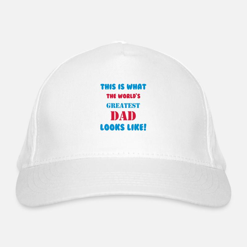 Greatest Dad Bio-Baseballkappe