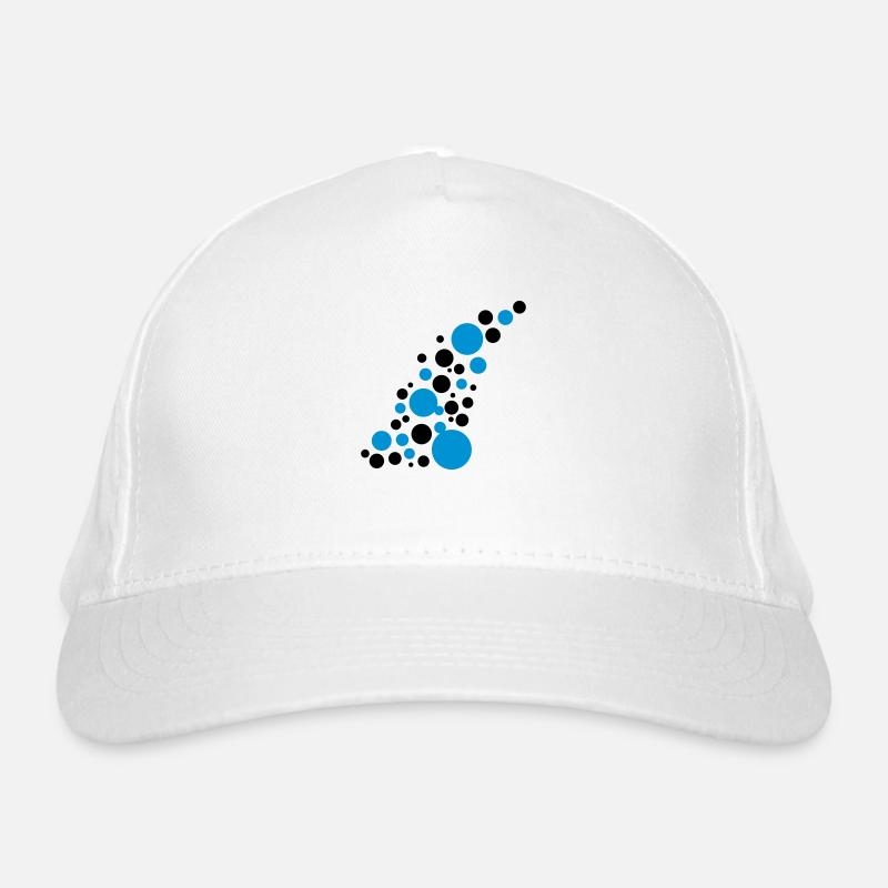 Points de Circle pattern design Casquette classique bio