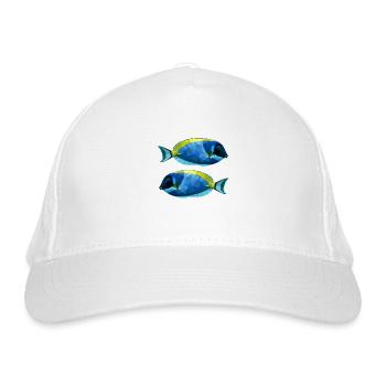 Sea Fish Colorful Fish Dori Coral Fish Coral Coral - Organic Baseball Cap - white - Front