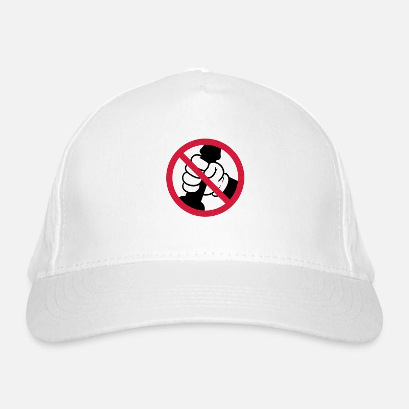 branler affiche interdit Casquette classique bio
