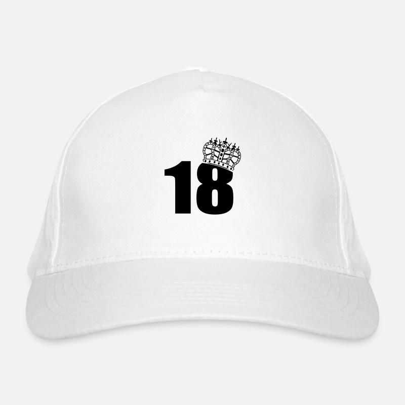 18_king Casquette classique bio