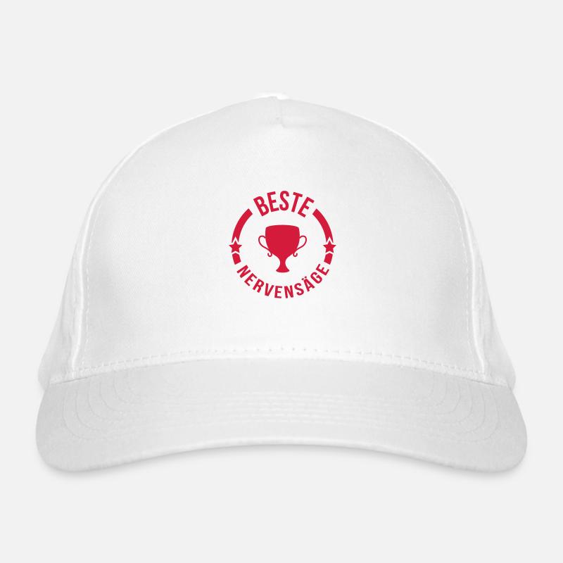 Nervensäge Arschloch Arschlochin Idiot Vulgär Dumm Bio-Baseballkappe