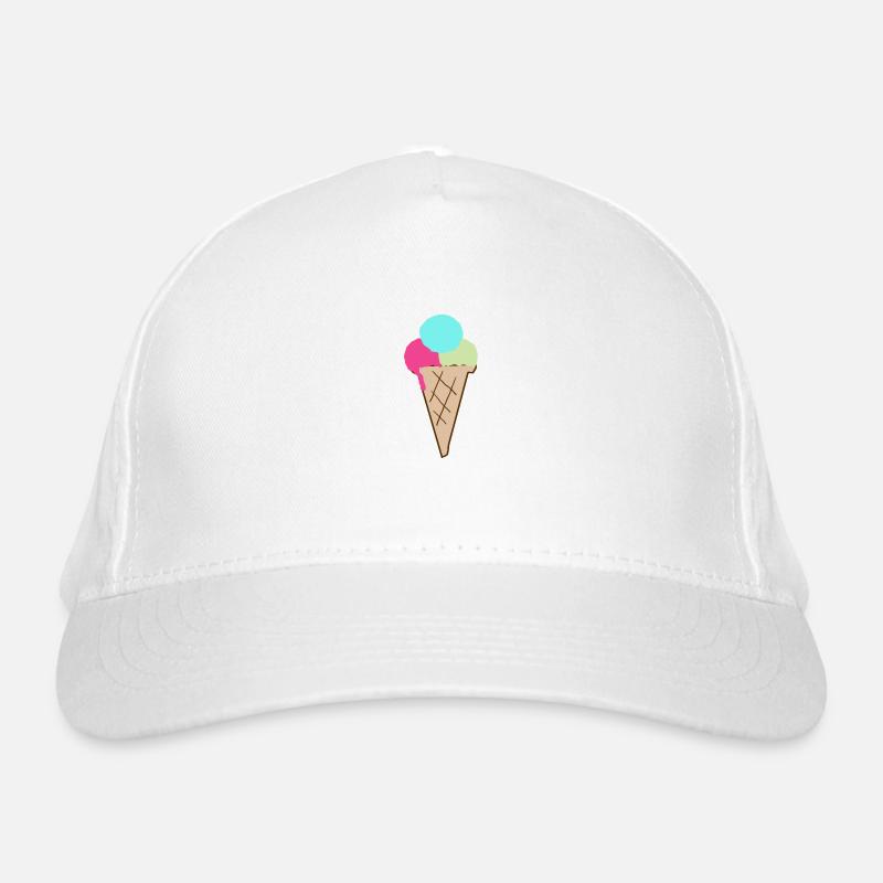 icecream_1 Organic Baseball Cap