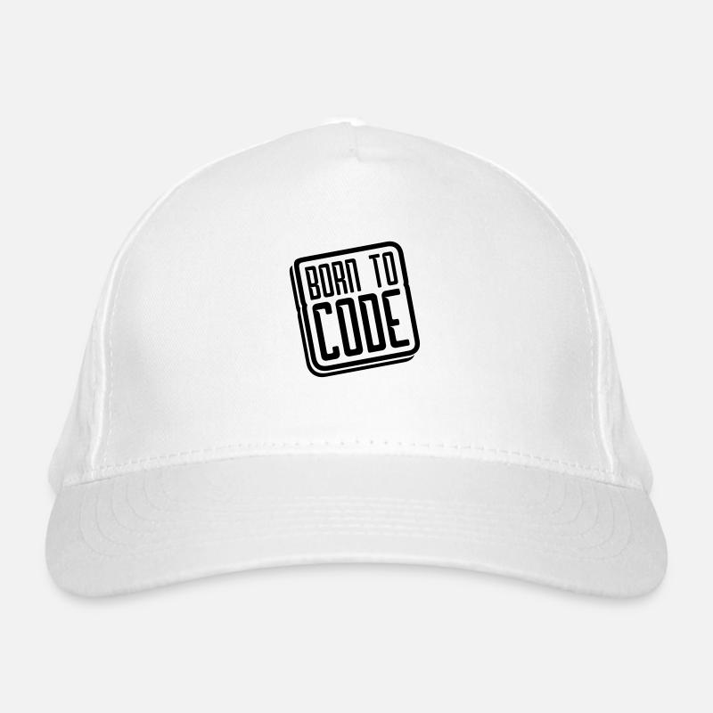 logo né au code Casquette classique bio