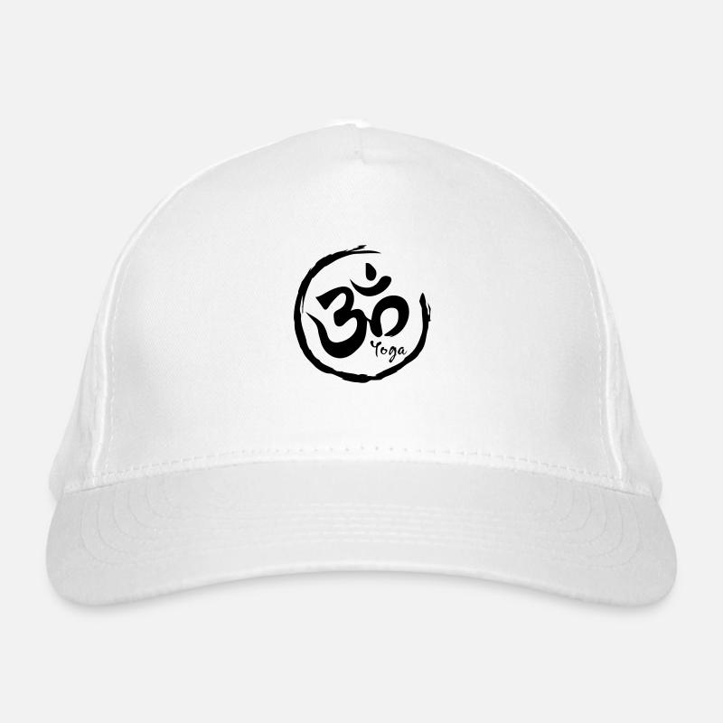 Om yoga Organic Baseball Cap