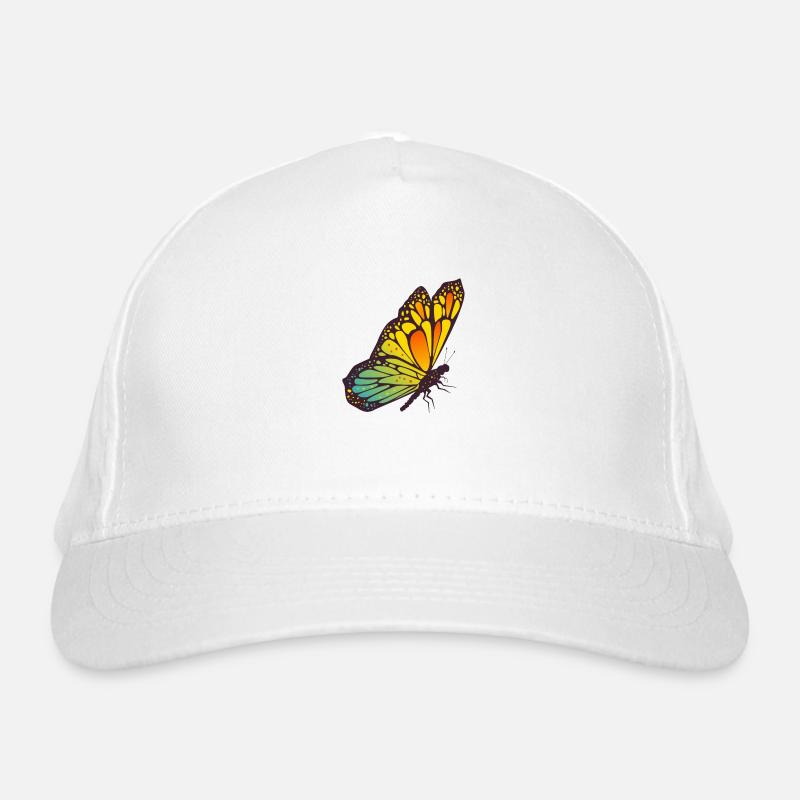 Schmetterling Bio-Baseballkappe
