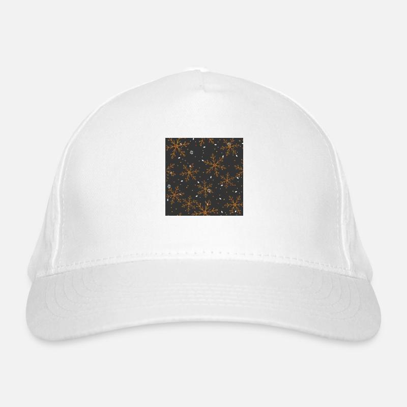 Eiskristall Muster Bio-Baseballkappe