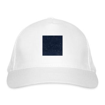 Starry sky gift - Organic Baseball Cap - white - Front