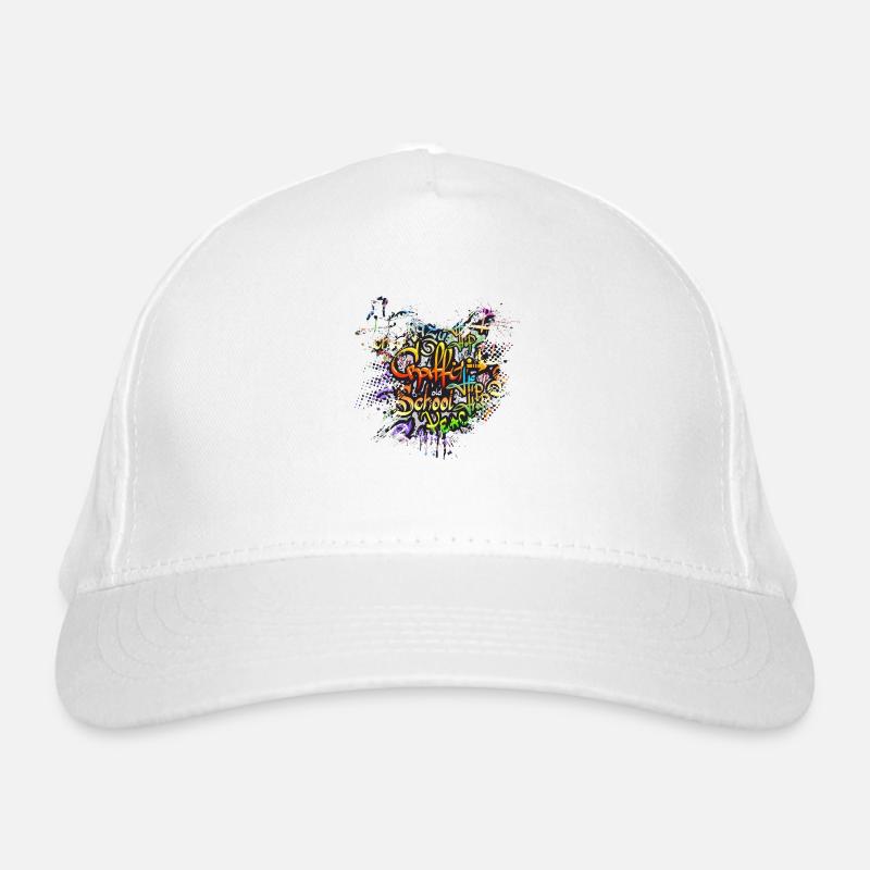 Graffitti Organic Baseball Cap