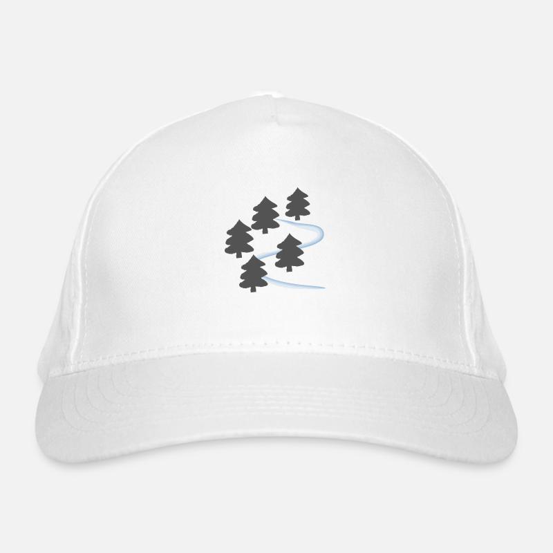 Forêt et rivière Casquette classique bio