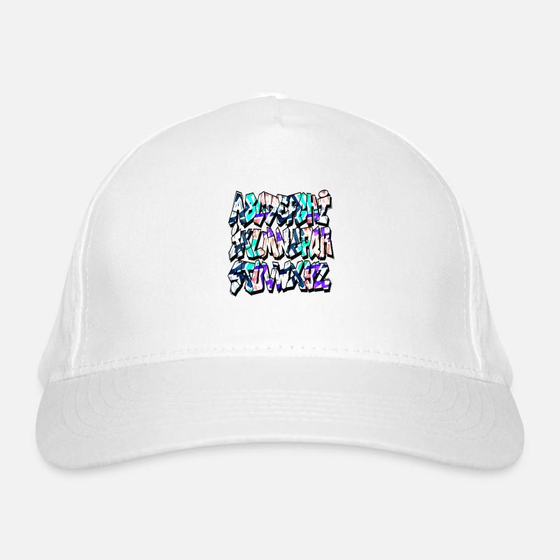 Alphabet graffiti Casquette classique bio
