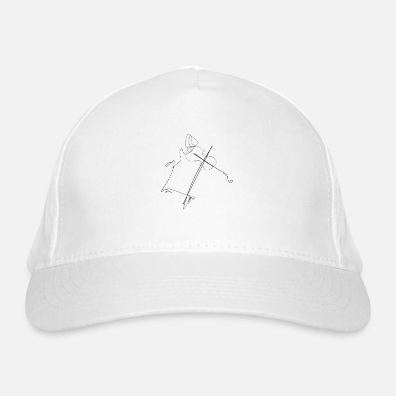 violin Organic Baseball Cap