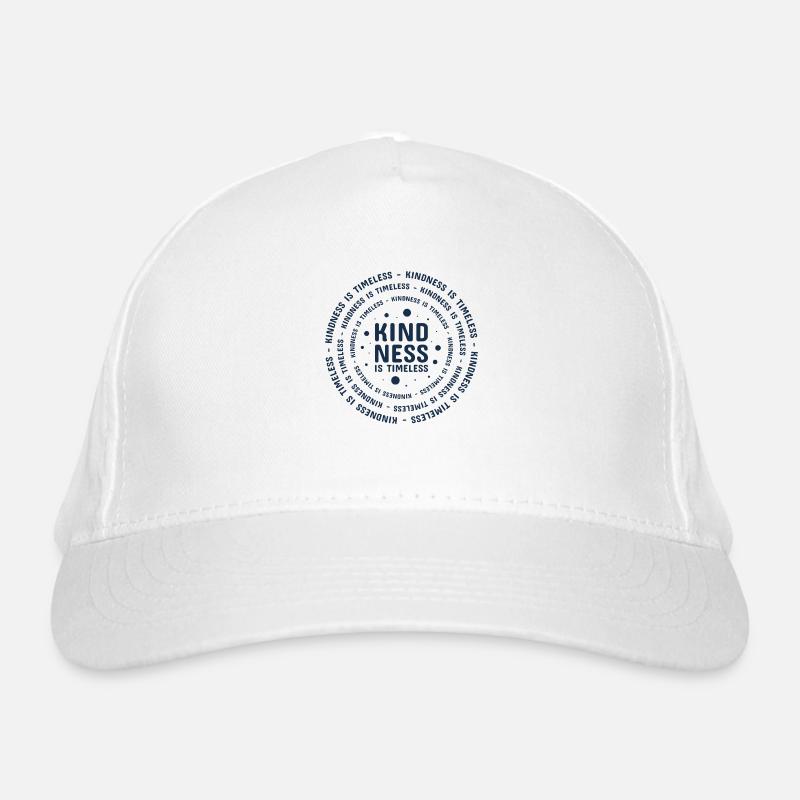 Kindness Statement Role Model Gift Organic Baseball Cap