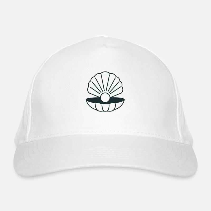 pearl clammy Organic Baseball Cap