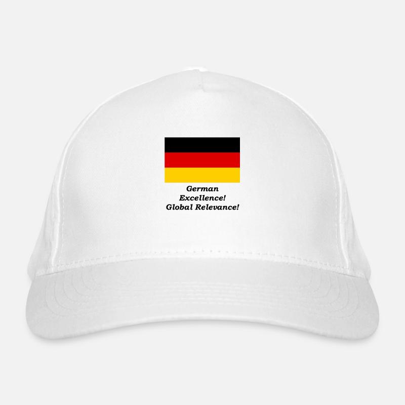 German Excellence! - Global Relevance! Bio-Baseballkappe