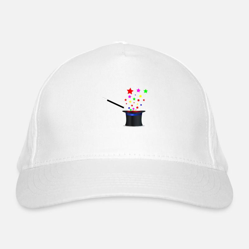 Magic Hat And Wand Organic Baseball Cap