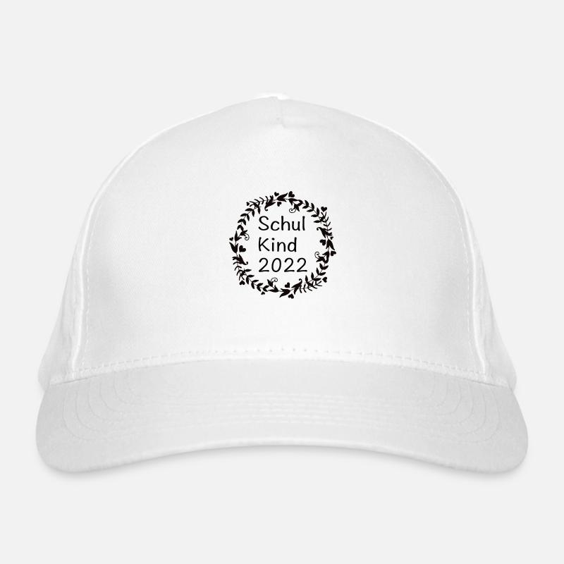 Schulkind Black Bio-Baseballkappe