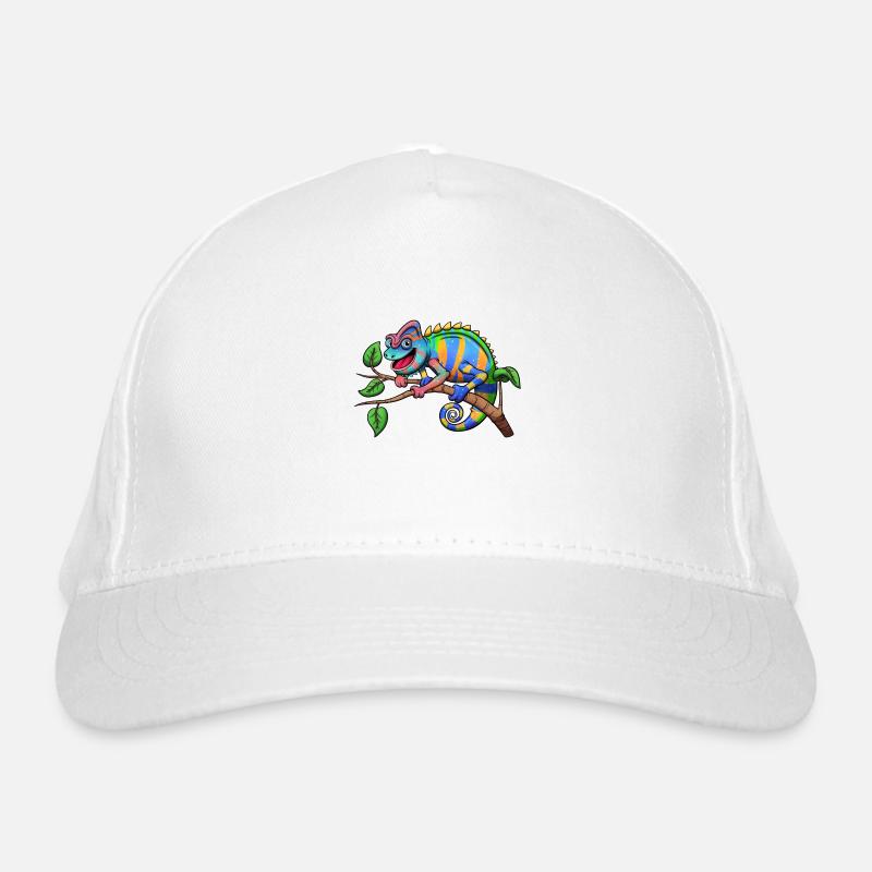 Caméléon coloré Casquette classique bio