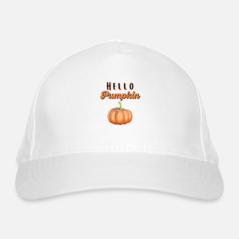 hello pumpkin Organic Baseball Cap