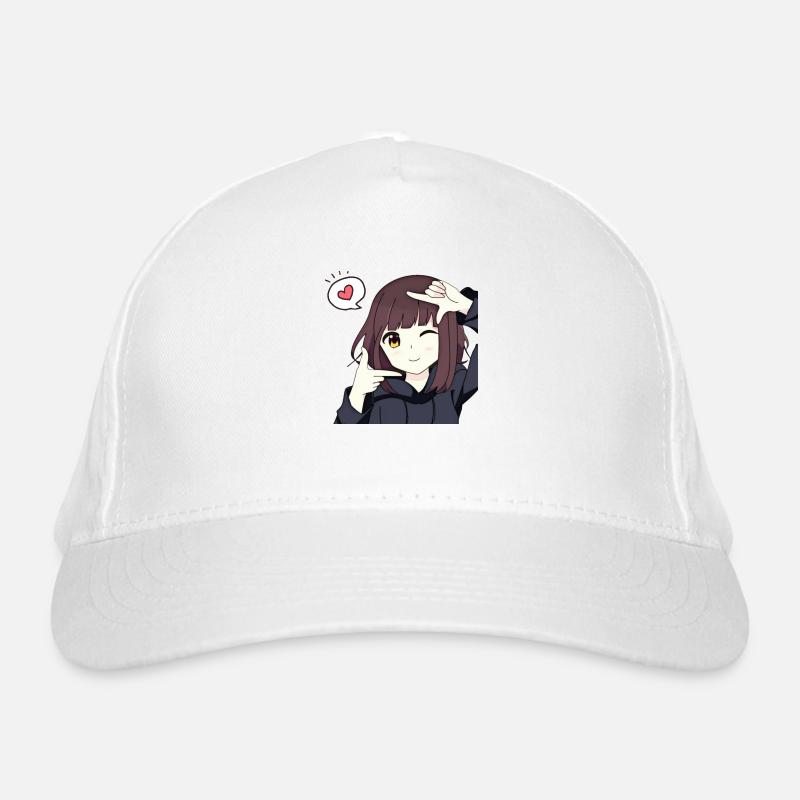 Anime in der Liebe Bio-Baseballkappe