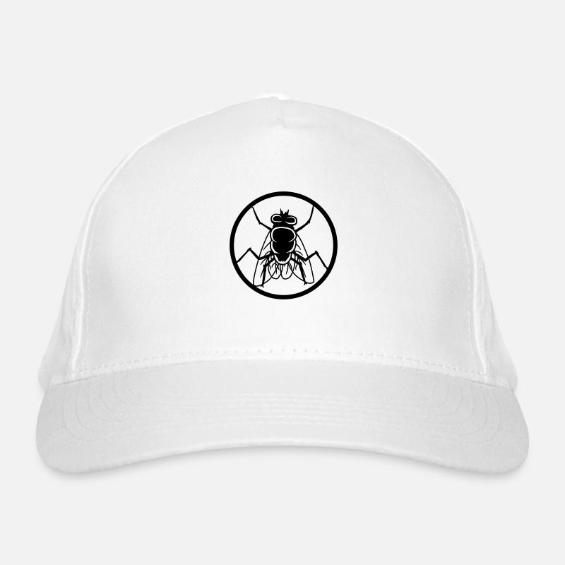Logo housefly small house fly Organic Baseball Cap