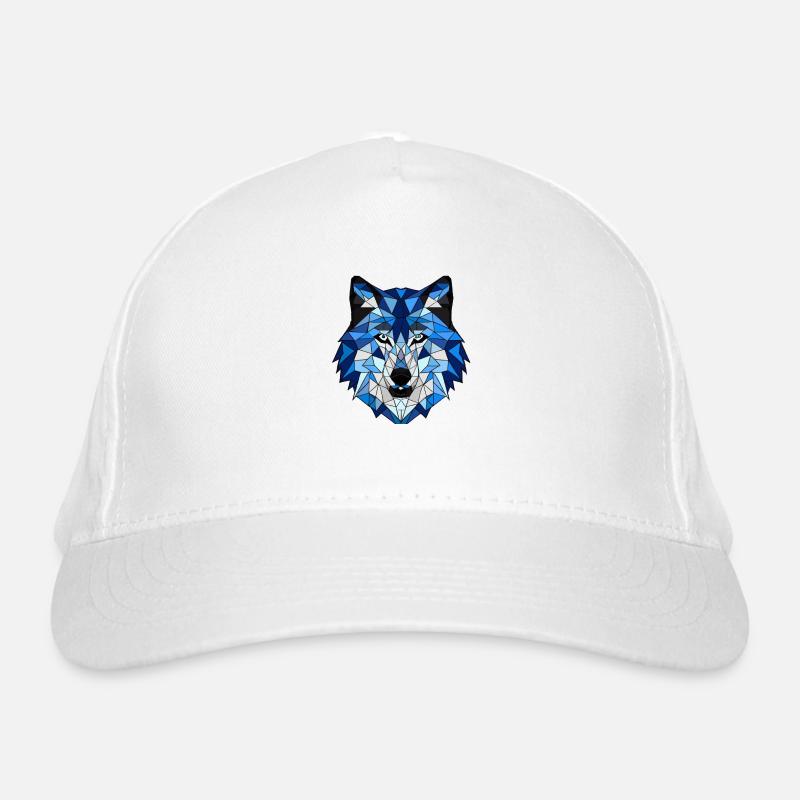 Nachtwolf Bio-Baseballkappe