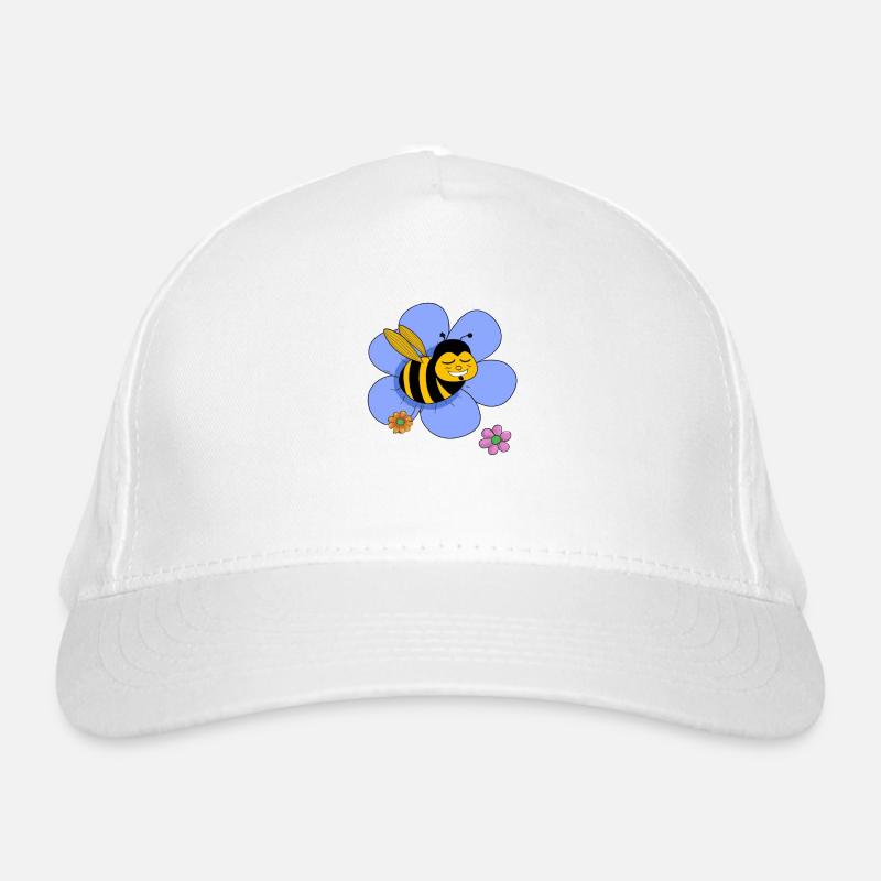 Grosse abeille drôle Casquette classique bio
