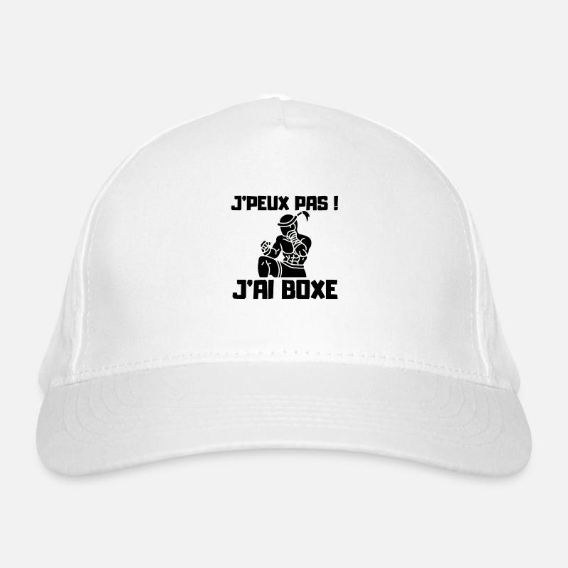 JPEUX PAS JAI BOXETHAI Casquette classique bio