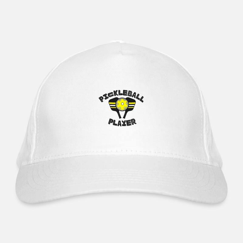 Pickleball Player Paddle Organic Baseball Cap