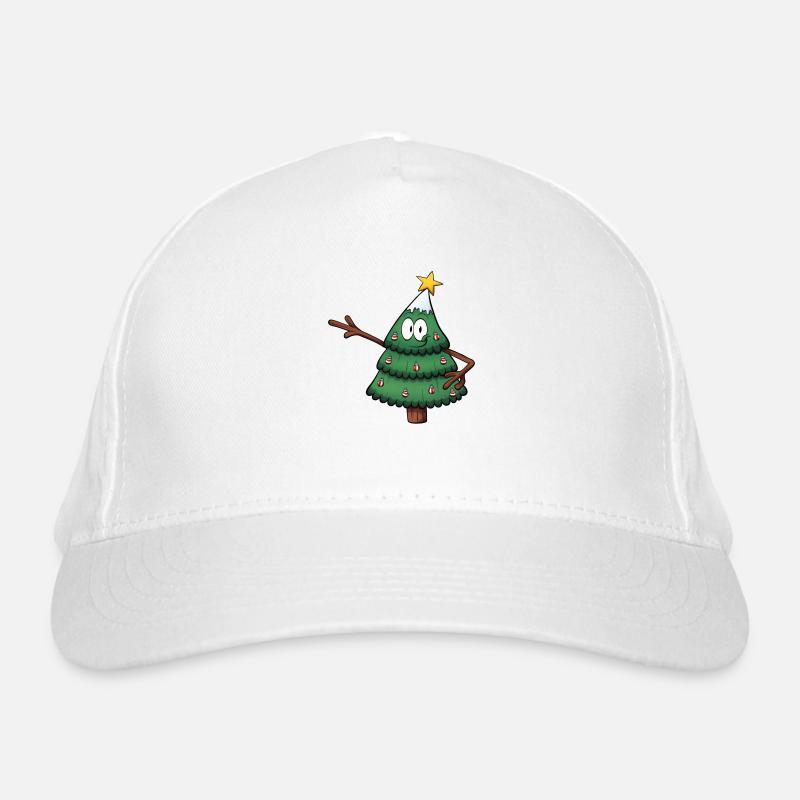Personnage mignon de l’arbre de Noël Casquette classique bio