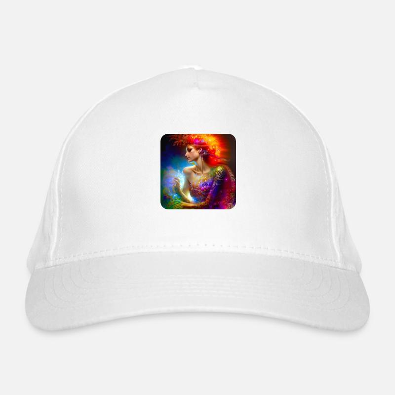 Floral Punk Bio-Baseballkappe