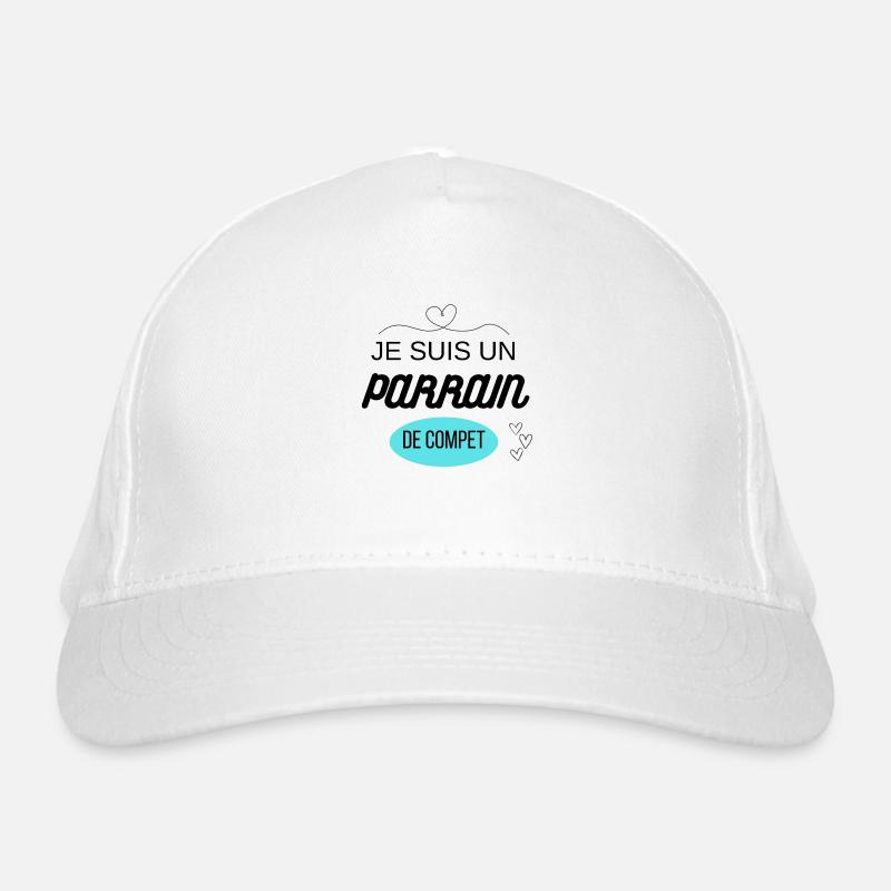 je suis un parrain de compet Casquette classique bio