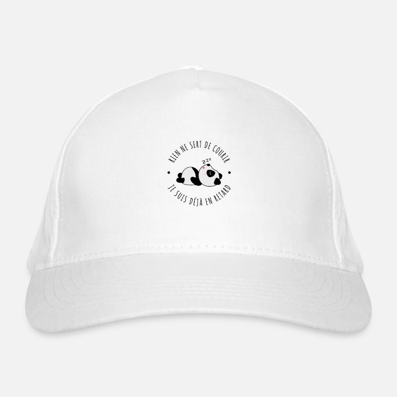Es hat keinen Sinn zu rennen Ich bin schon zu spät dran Bio-Baseballkappe