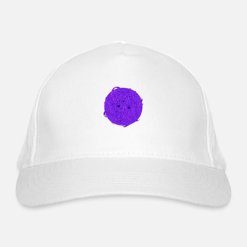 Solar System - Realistic Violet Purple Sun T shirt Organic Baseball Cap
