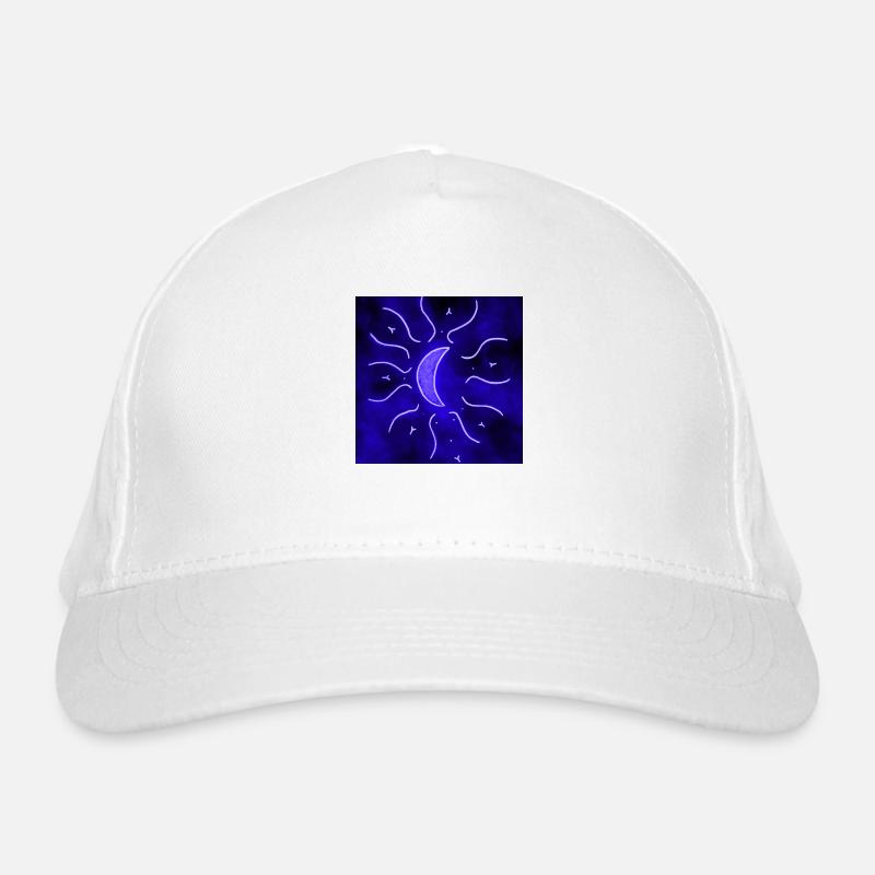 ELECTRIC MANDALA MOON Organic Baseball Cap