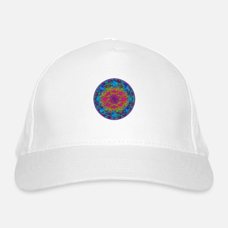 Mandala Mycelium Organic Baseball Cap