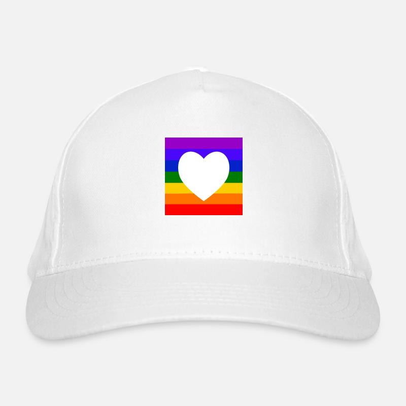 Rainbow Organic Baseball Cap