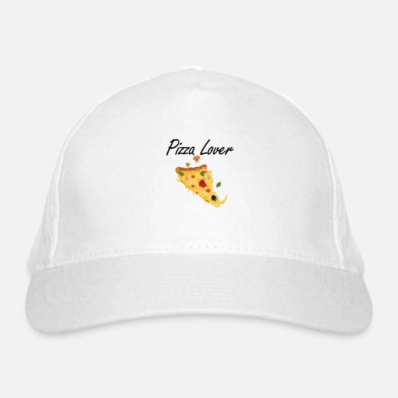 Pizza Lover Bio-Baseballkappe