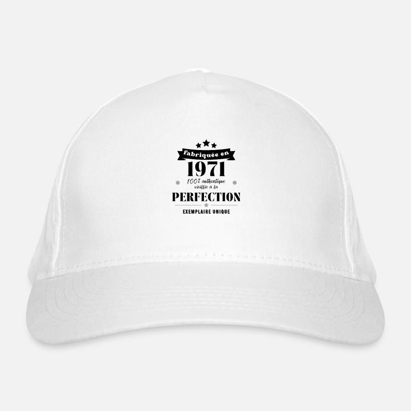fabriquée en 1971 Casquette classique bio
