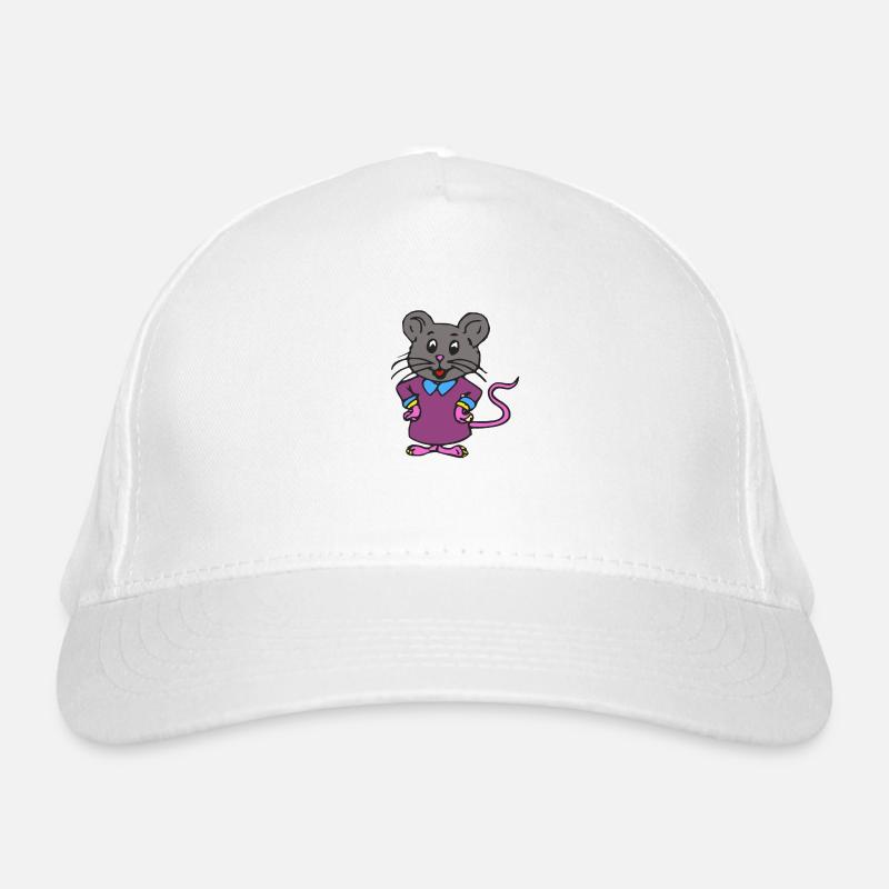 Mili the little mouse Organic Baseball Cap