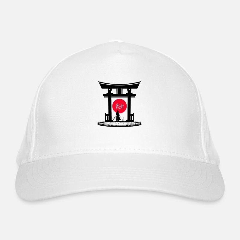 Samurai Torii Gate | Aesthetic Japan Vibes Organic Baseball Cap