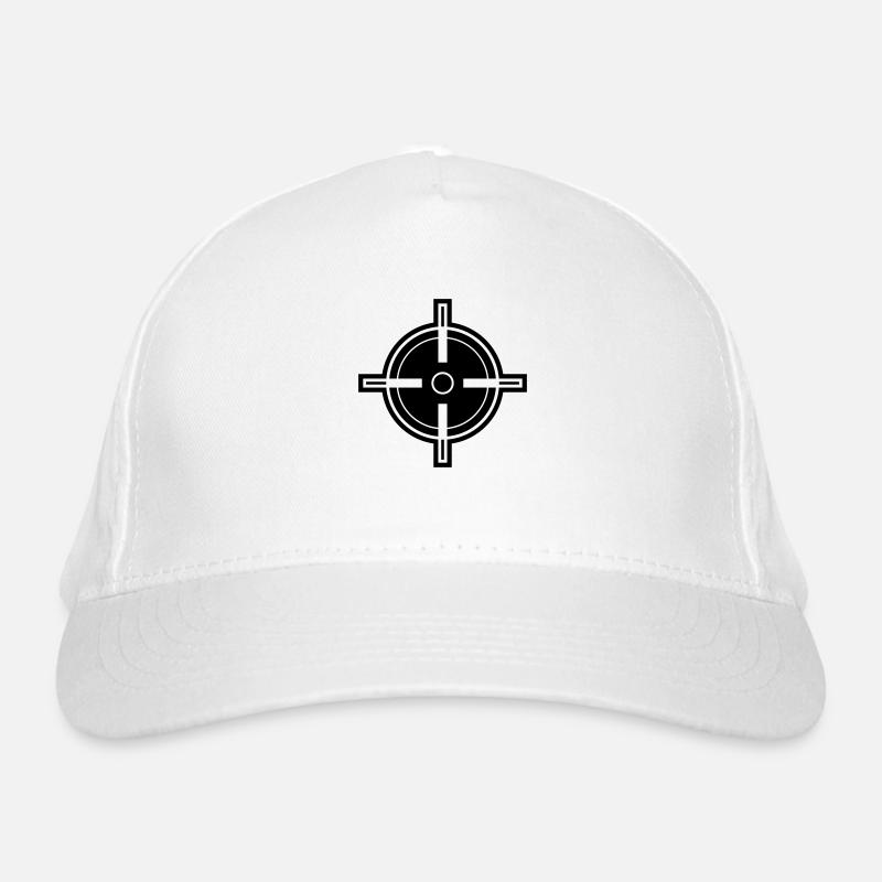 fadenkreuz 01 Bio-Baseballkappe