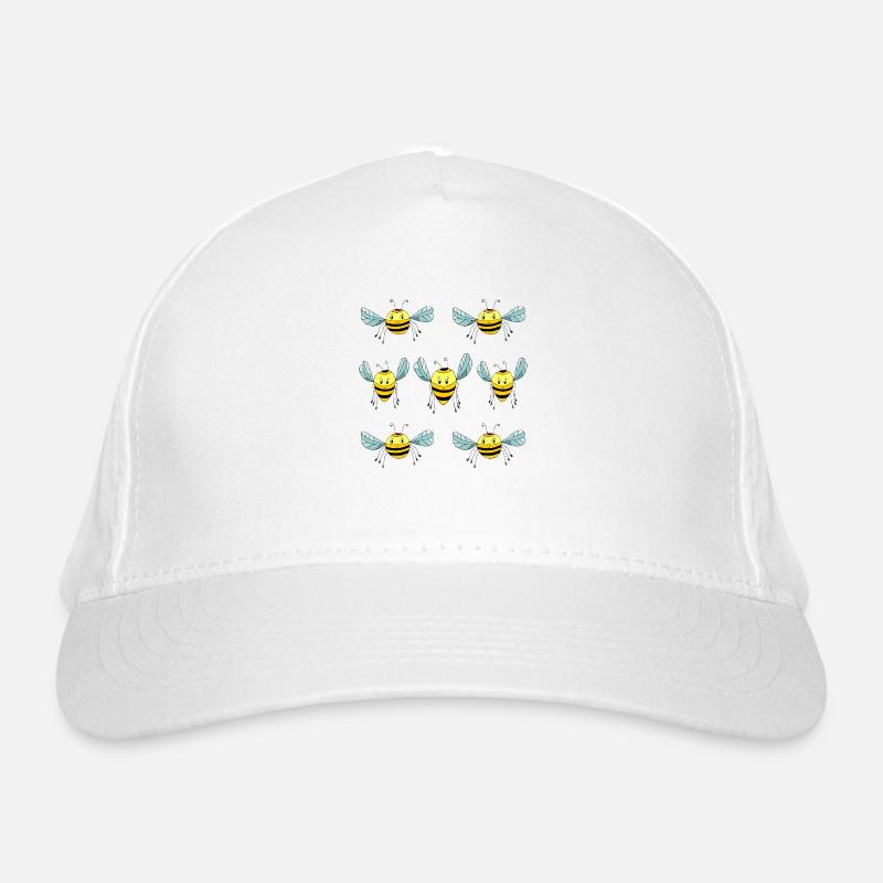 Bees Organic Baseball Cap