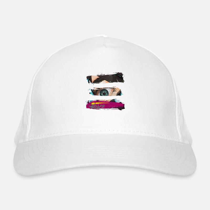 Graffiti style Splash hip hop couleurs peintre couleur Casquette classique bio