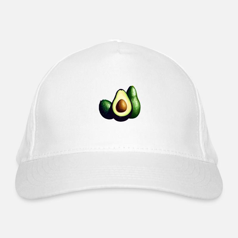 Avocado Lieblingsfrucht Guacamole Bio-Baseballkappe